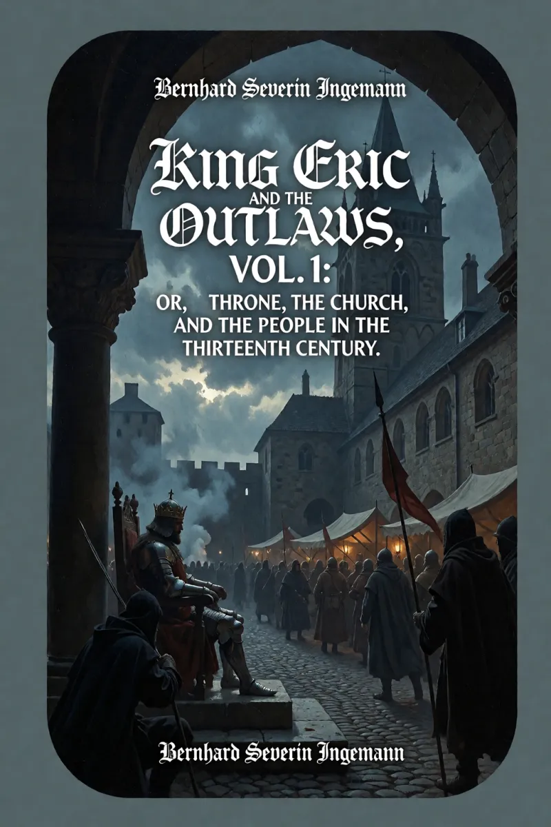 Cover of King Eric and the Outlaws, Vol. 1: or, the Throne, the Church, and the People in the Thirteenth Century. by Bernhard Severin Ingemann