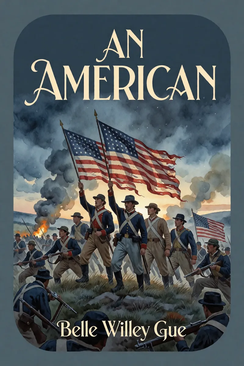 Cover of An American by Belle Willey Gue