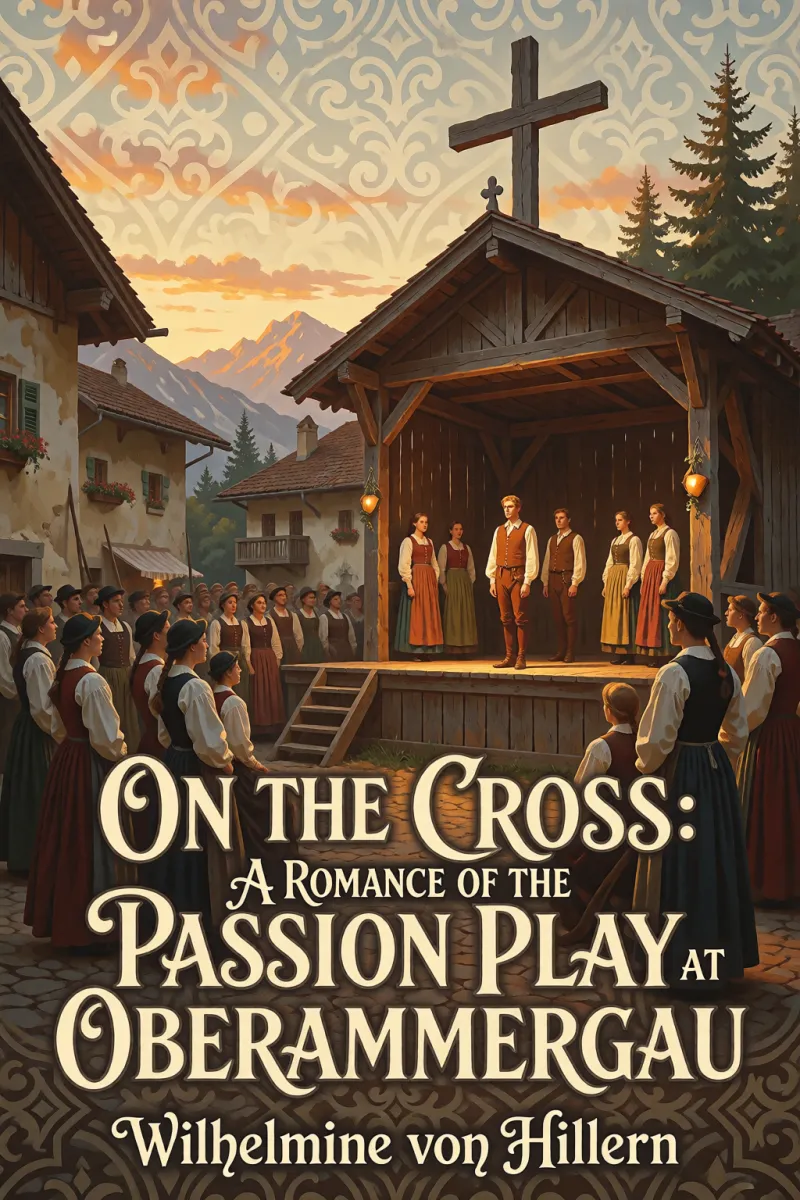 Cover of On the Cross: A Romance of the Passion Play at Oberammergau by Wilhelmine von Hillern