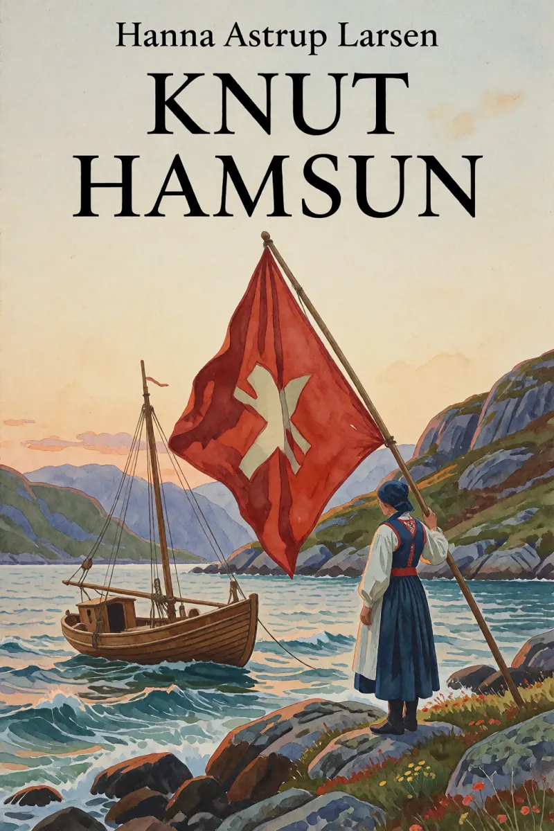 Cover of Knut Hamsun by Hanna Astrup Larsen