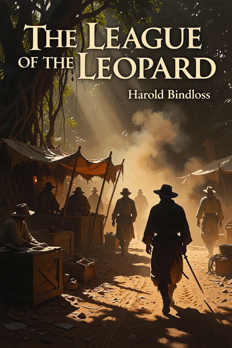 Cover of The League of the Leopard by Harold Bindloss