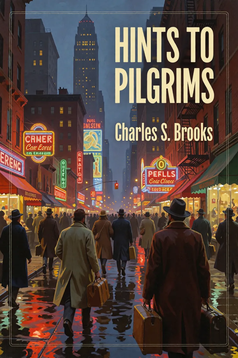 Cover of Hints to Pilgrims by Charles S. Brooks