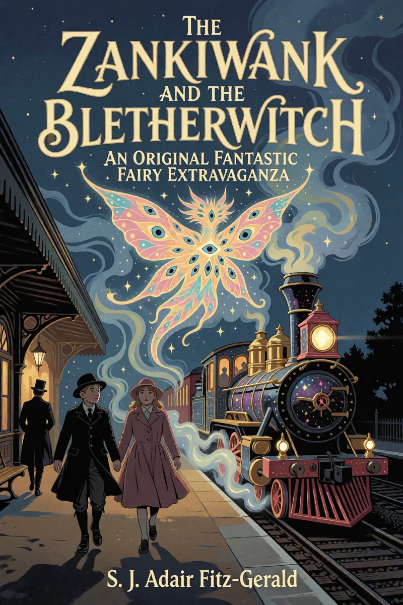 Cover of The Zankiwank and The Bletherwitch: An Original Fantastic Fairy Extravaganza by S. J. Adair Fitz-Gerald
