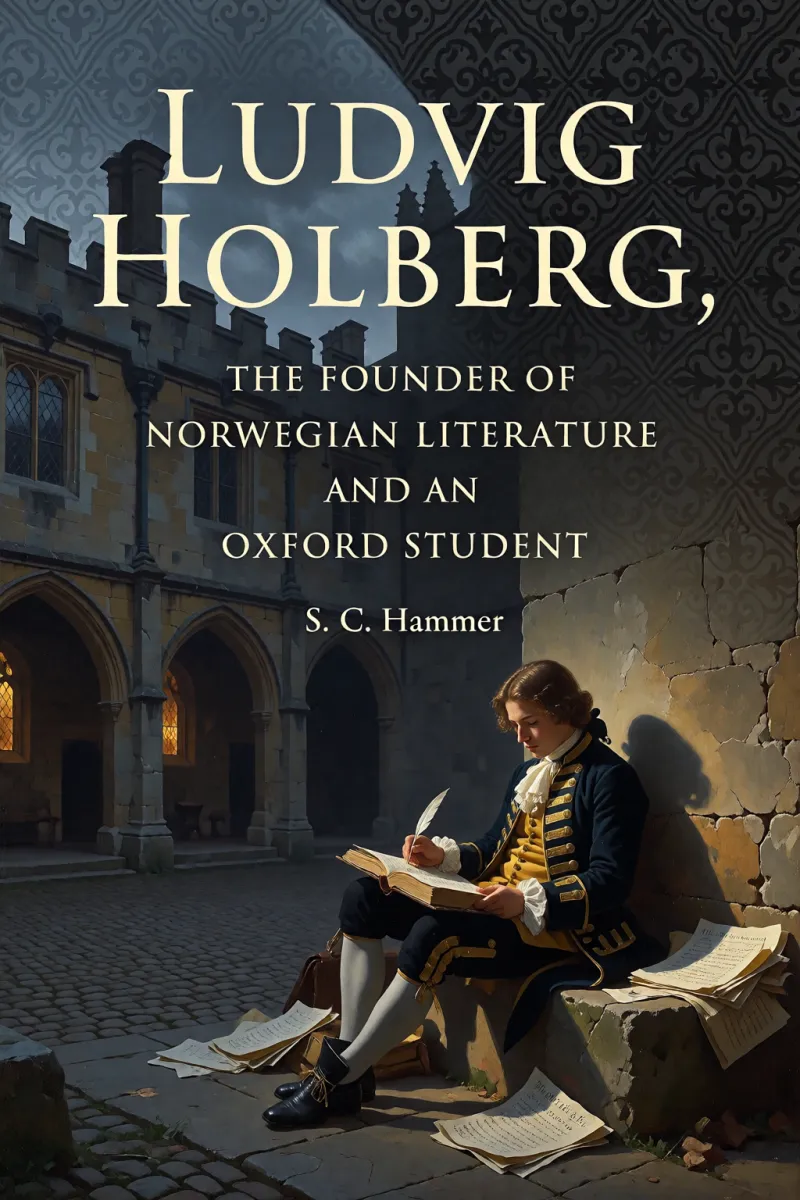 Cover of Ludvig Holberg, The Founder of Norwegian Literature and an Oxford Student by S. C. Hammer