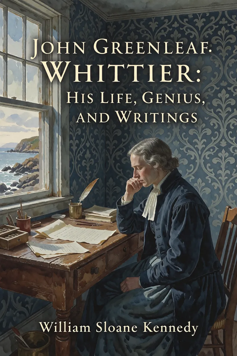 Cover of John Greenleaf Whittier: His Life, Genius, and Writings by William Sloane Kennedy