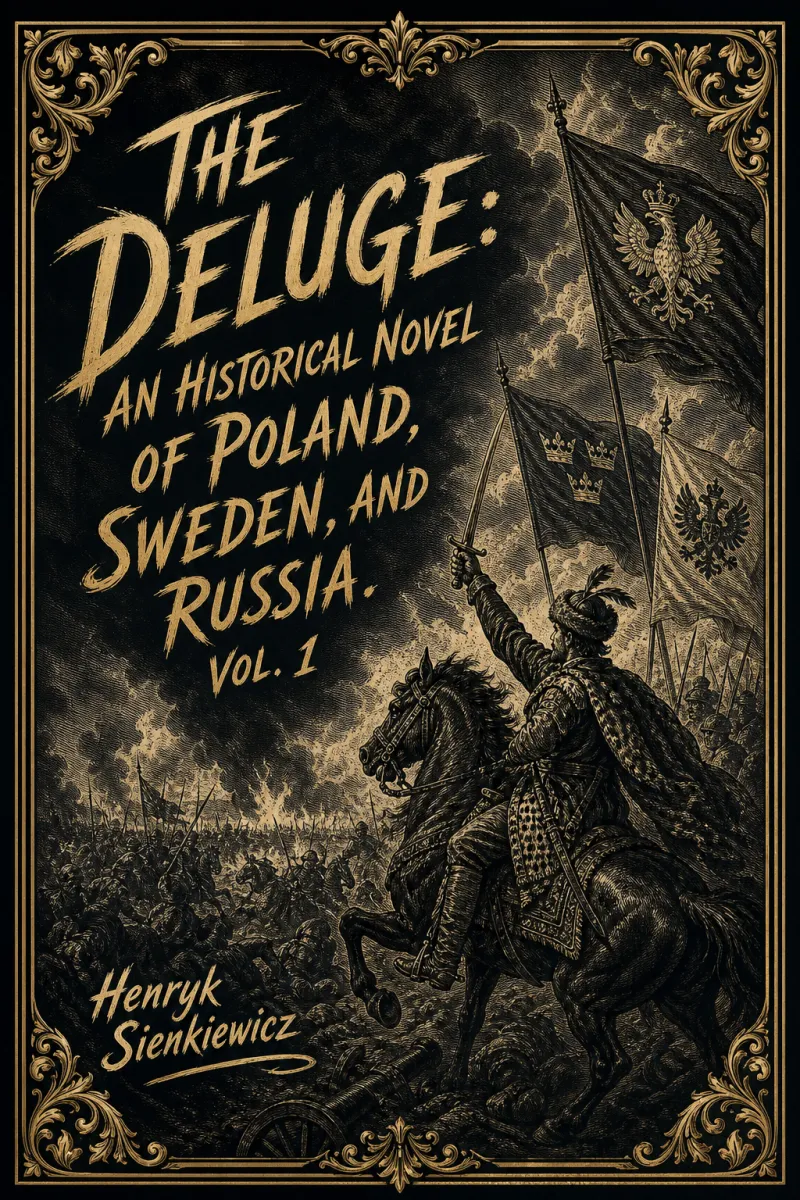 Cover of The Deluge: An Historical Novel of Poland, Sweden, and Russia. Vol. 1 by Henryk Sienkiewicz