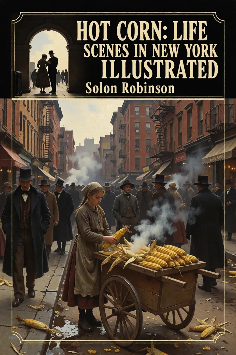 Cover of Hot corn: Life Scenes in New York Illustrated by Solon Robinson