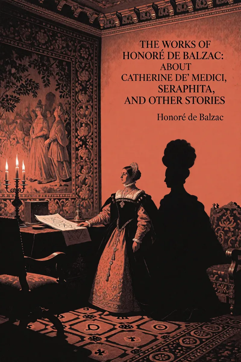 Cover of The Works of Honoré de Balzac: About Catherine de' Medici, Seraphita, and Other Stories by Honoré de Balzac