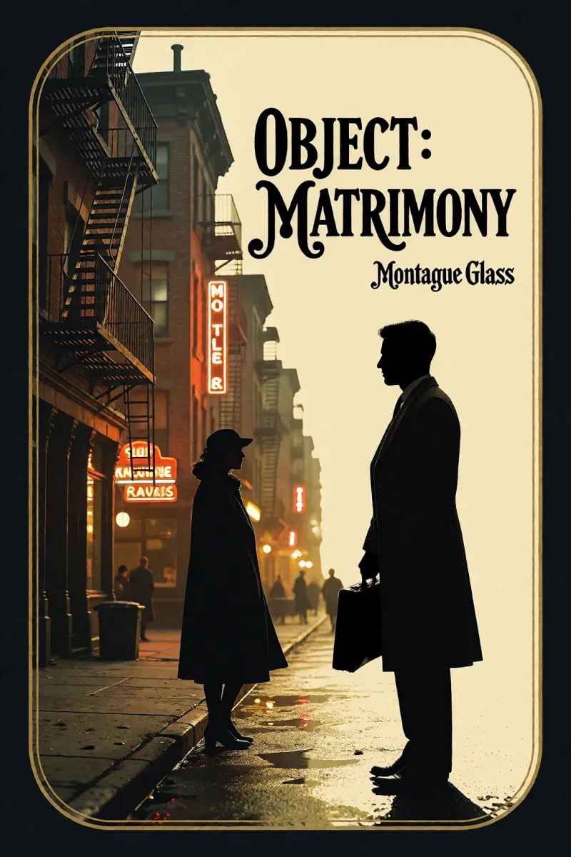 Cover of Object: matrimony by Montague Glass