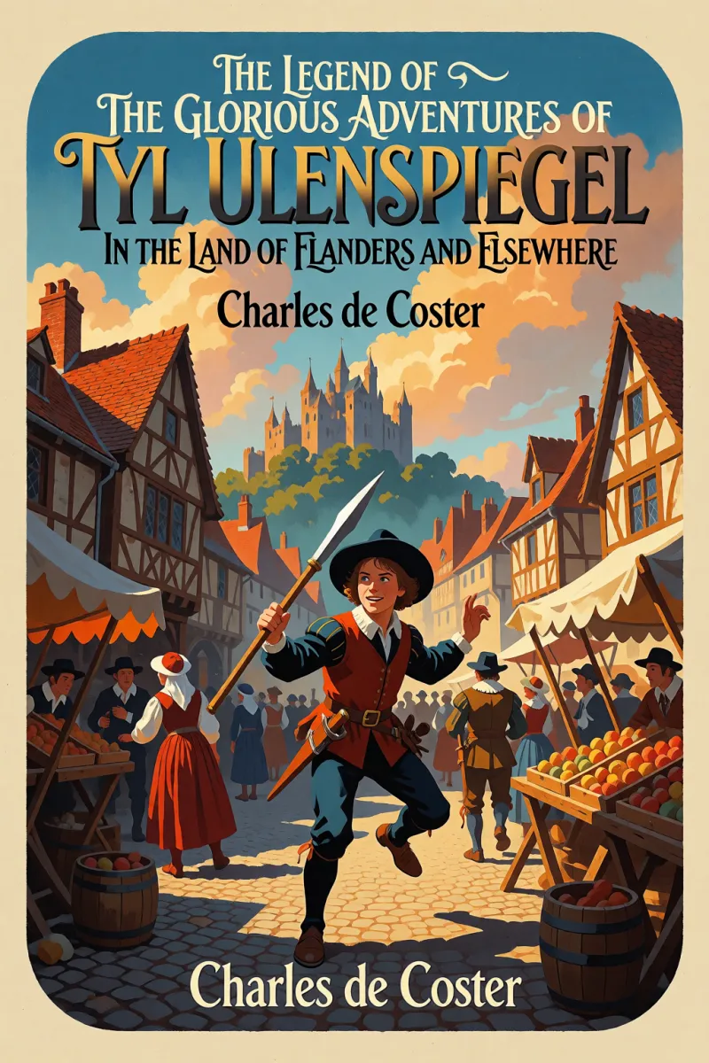 Cover of The Legend of the Glorious Adventures of Tyl Ulenspiegel in the land of Flanders and elsewhere by Charles de Coster