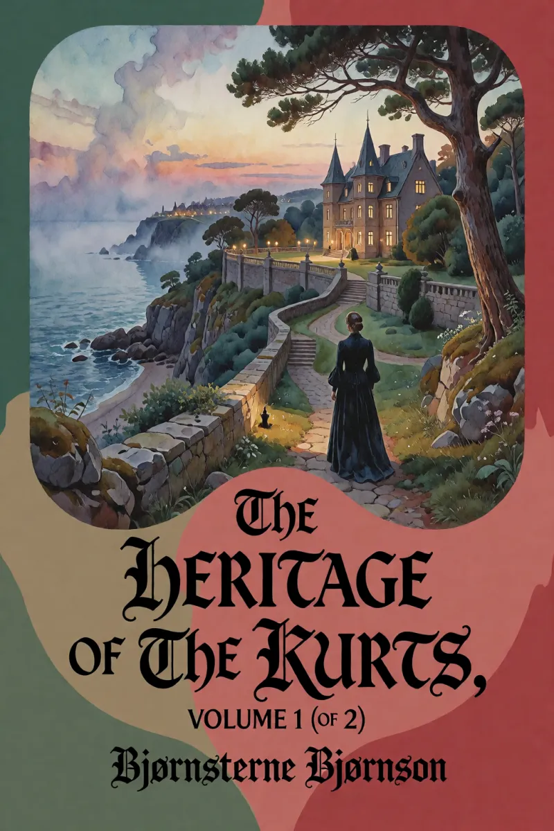 Cover of The Heritage of the Kurts, Volume 1 (of 2) by Bjørnstjerne Bjørnson