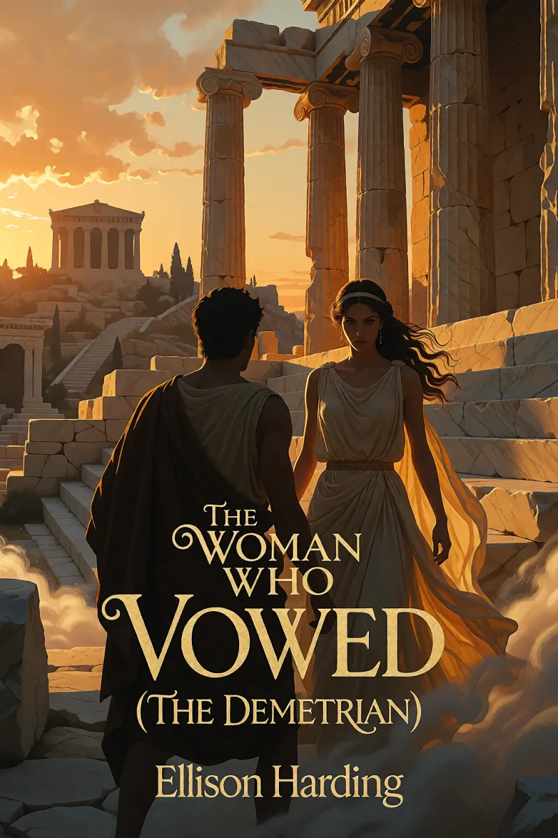 Cover of The Woman Who Vowed (The Demetrian) by Ellison Harding