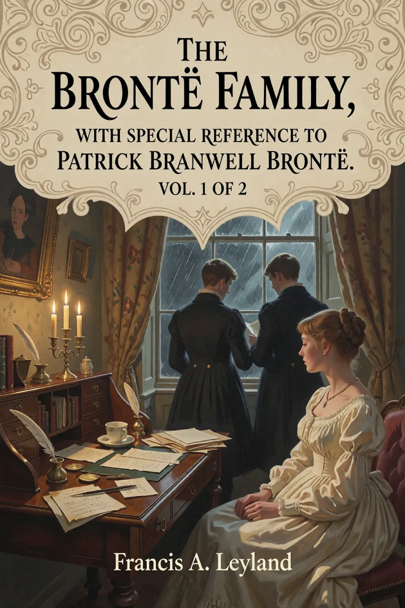 Cover of The Brontë Family, with special reference to Patrick Branwell Brontë. Vol. 1 of 2 by Francis A. Leyland