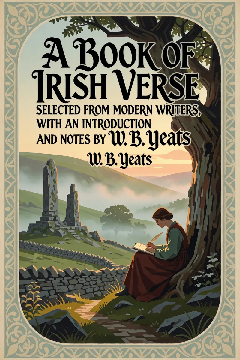 Cover of A Book of Irish Verse: Selected from modern writers, with an introduction and notes by W. B. Yeats by W. B. Yeats