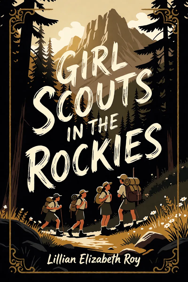 Cover of Girl Scouts in the Rockies by Lillian Elizabeth Roy