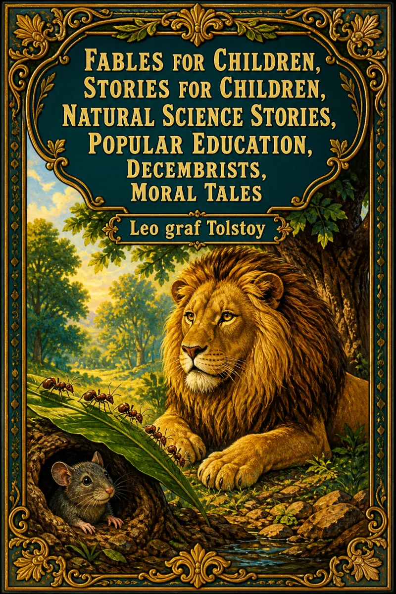 Cover of Fables for Children, Stories for Children, Natural Science Stories, Popular Education, Decembrists, Moral Tales by Leo graf Tolstoy