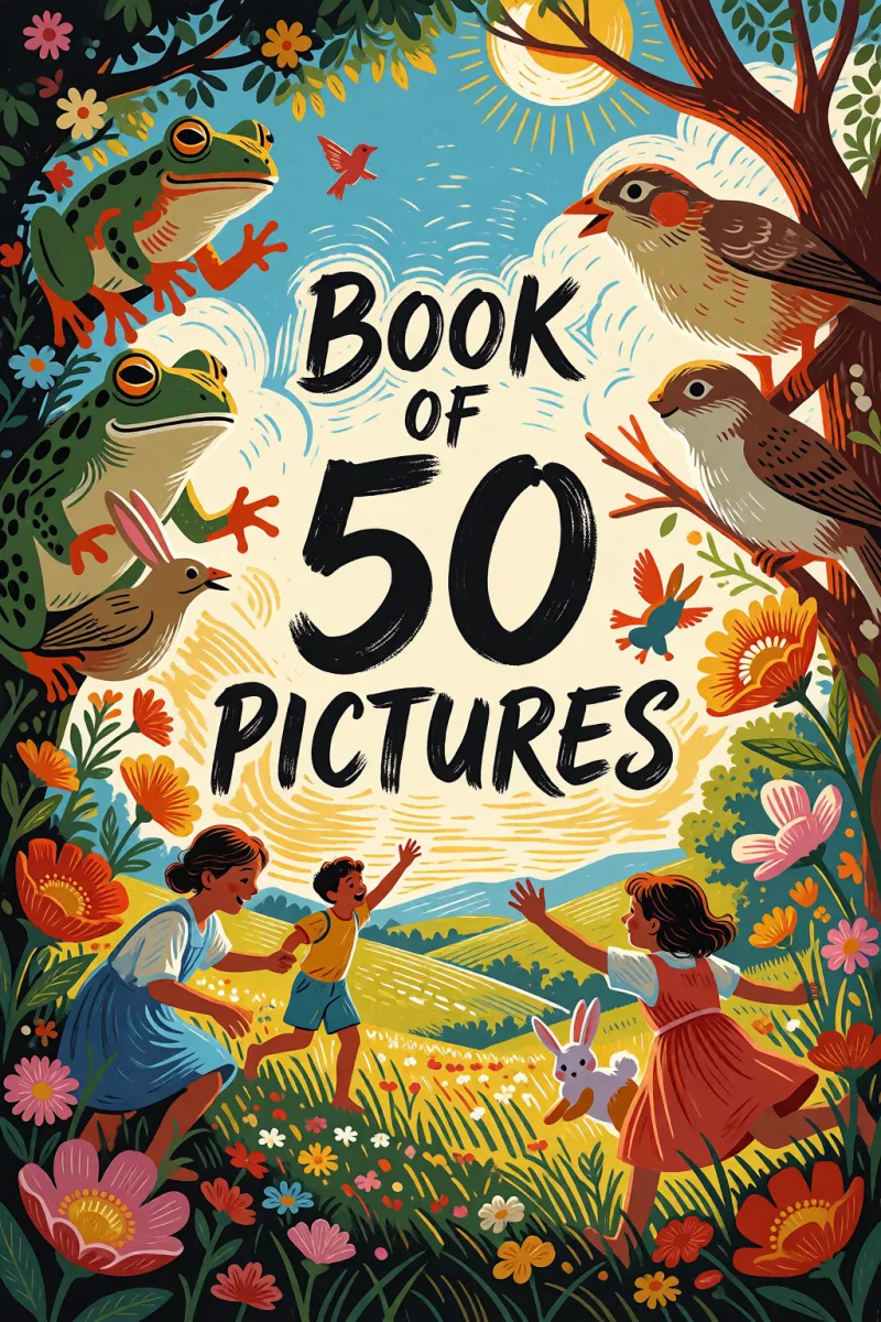 Cover of Book of 50 Pictures by Anonymous
