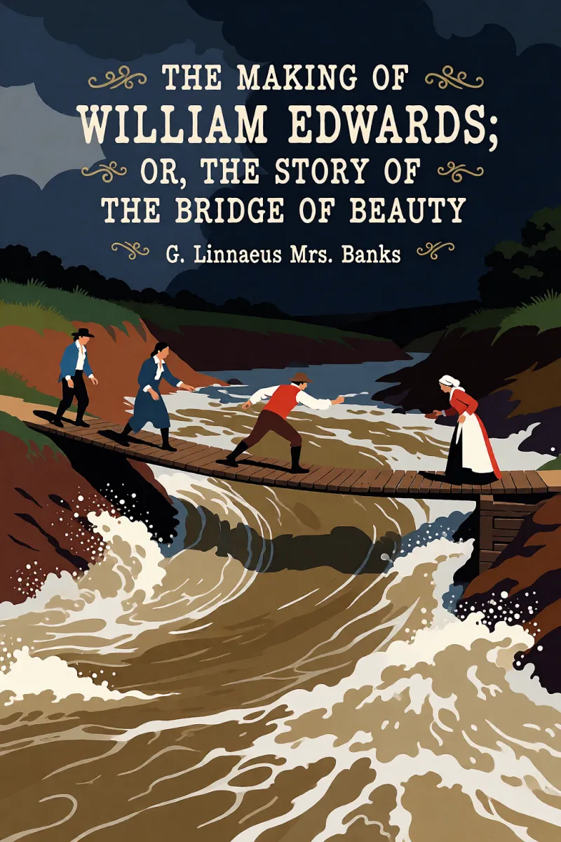 Cover of The Making of William Edwards; or, The Story of the Bridge of Beauty by G. Linnaeus Mrs. Banks