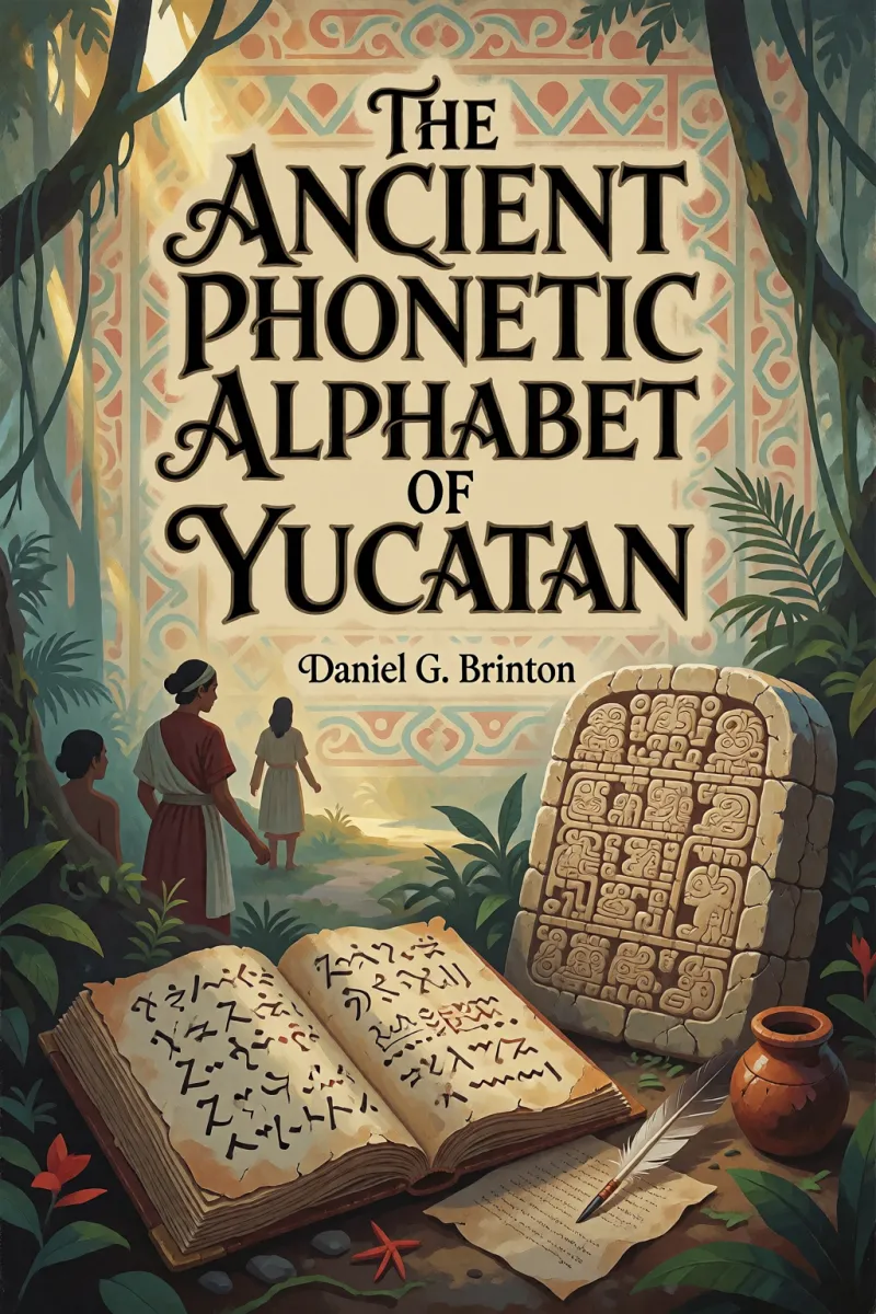 Cover of The Ancient Phonetic Alphabet of Yucatan by Daniel G. Brinton