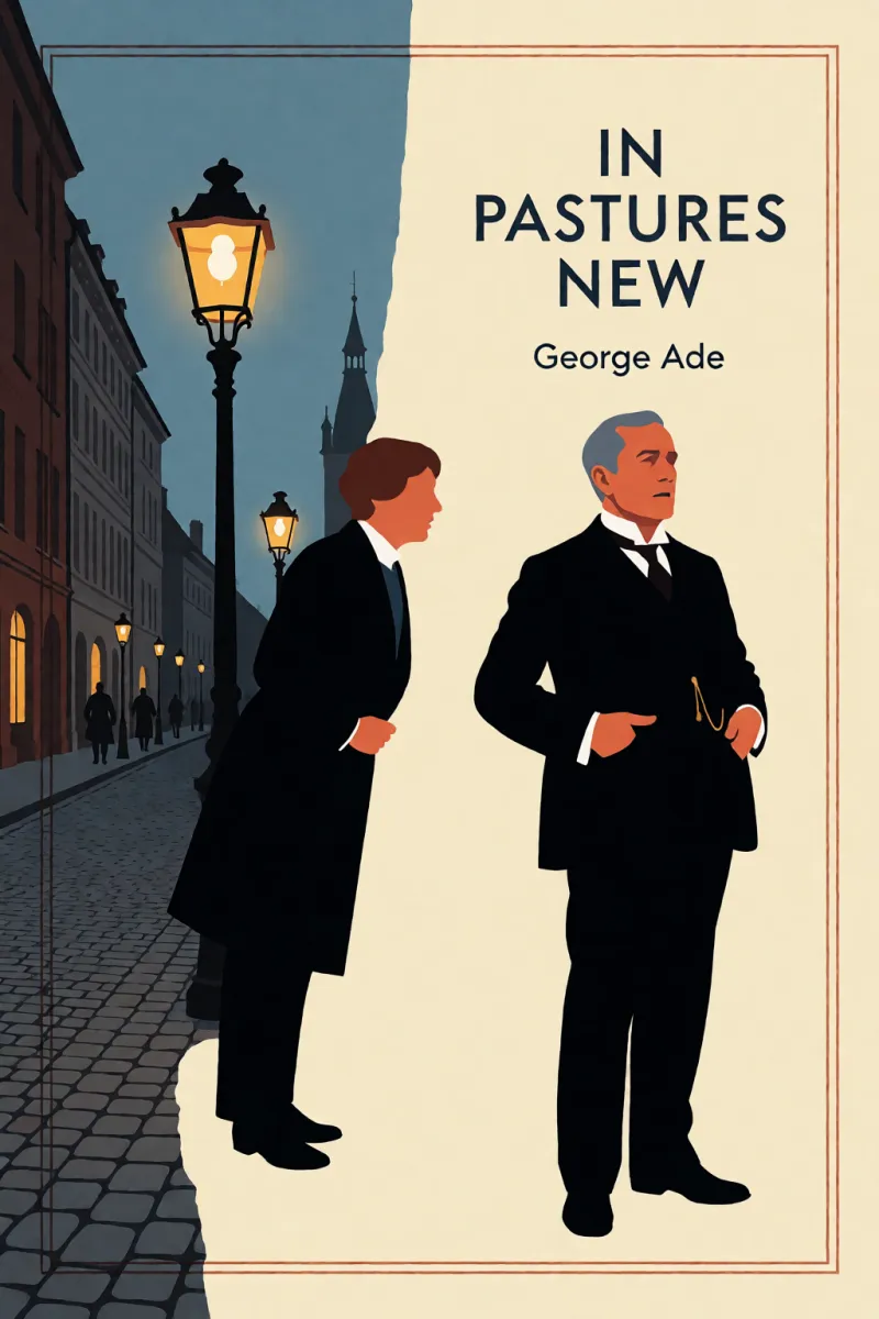 Cover of In Pastures New by George Ade