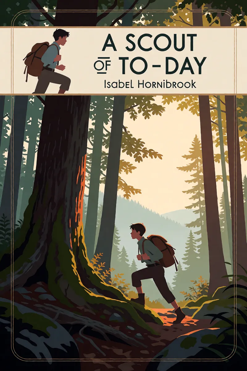Cover of A Scout of To-day by Isabel Hornibrook