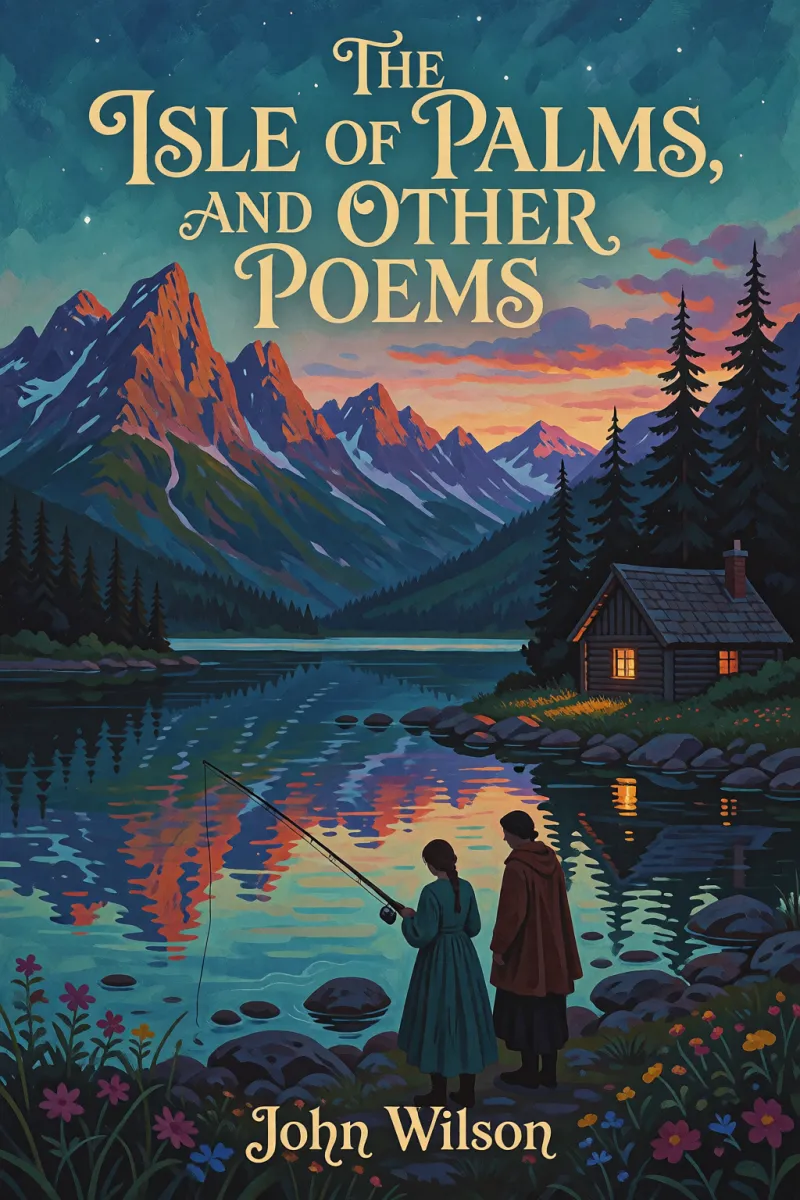 Cover of The Isle of Palms, and Other Poems by John Wilson