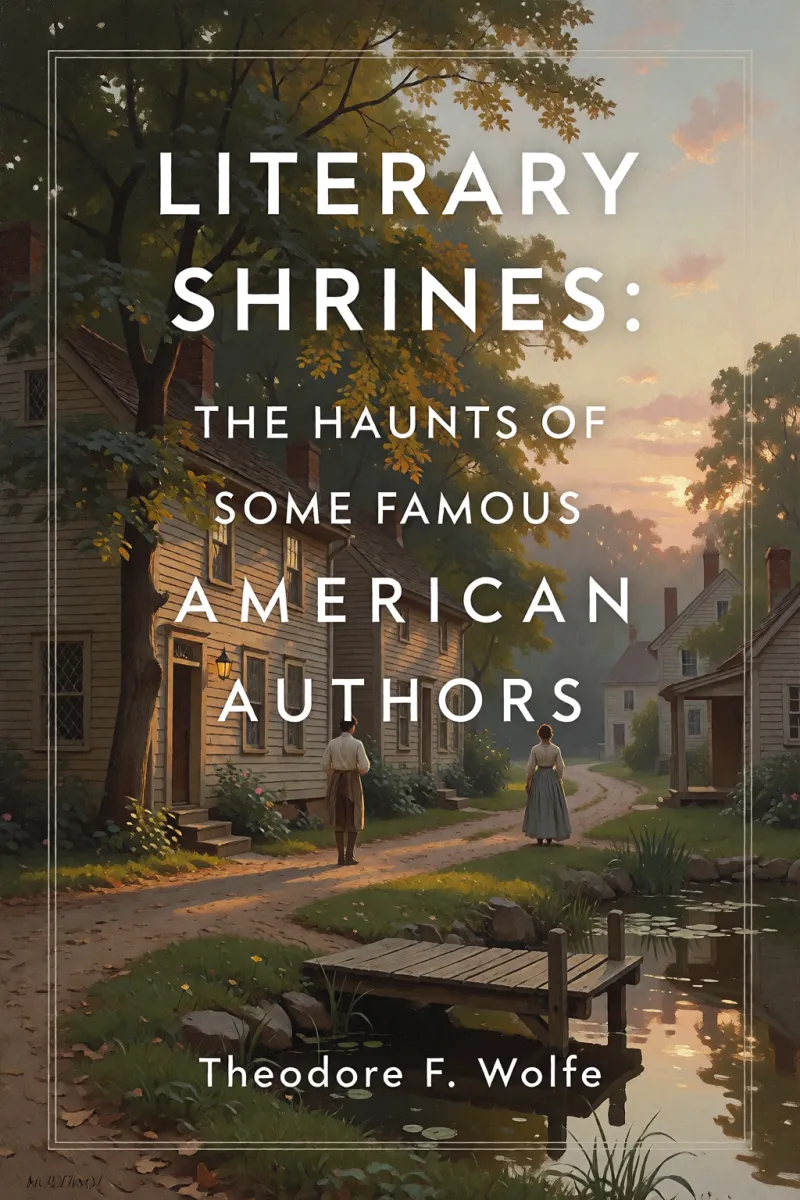 Cover of Literary Shrines: The Haunts of Some Famous American Authors by Theodore F. Wolfe