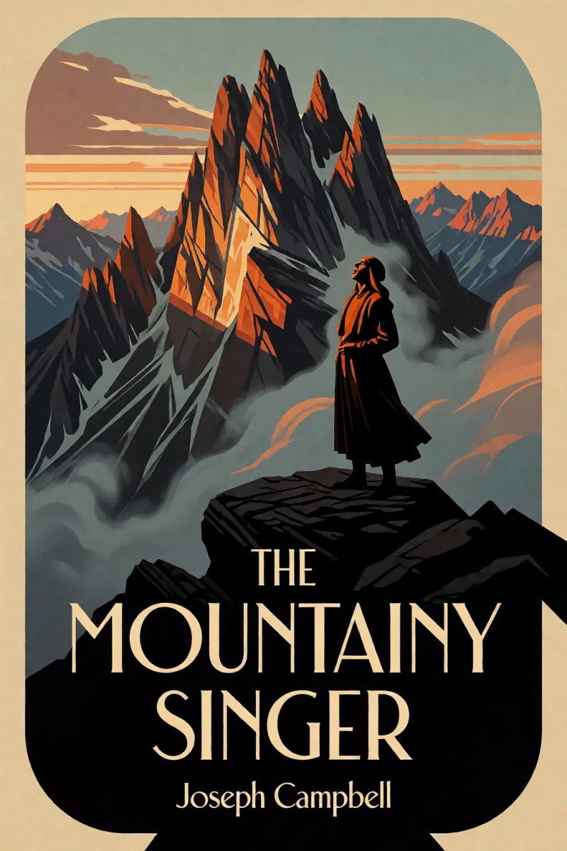 Cover of The Mountainy Singer by Joseph Campbell