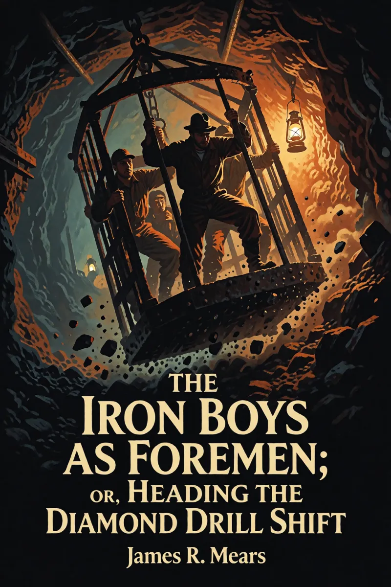 Cover of The Iron Boys as Foremen; or, Heading the Diamond Drill Shift by James R. Mears