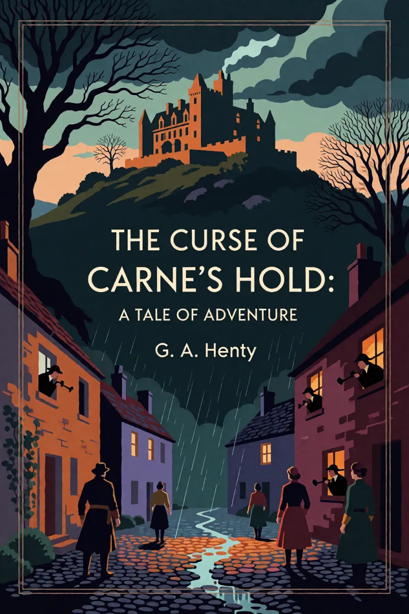Cover of The Curse of Carne's Hold: A Tale of Adventure by G. A. Henty