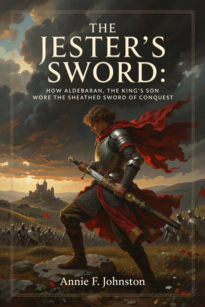 Cover of The Jester's Sword: How Aldebaran, the King's Son Wore the Sheathed Sword of Conquest by Annie F. Johnston