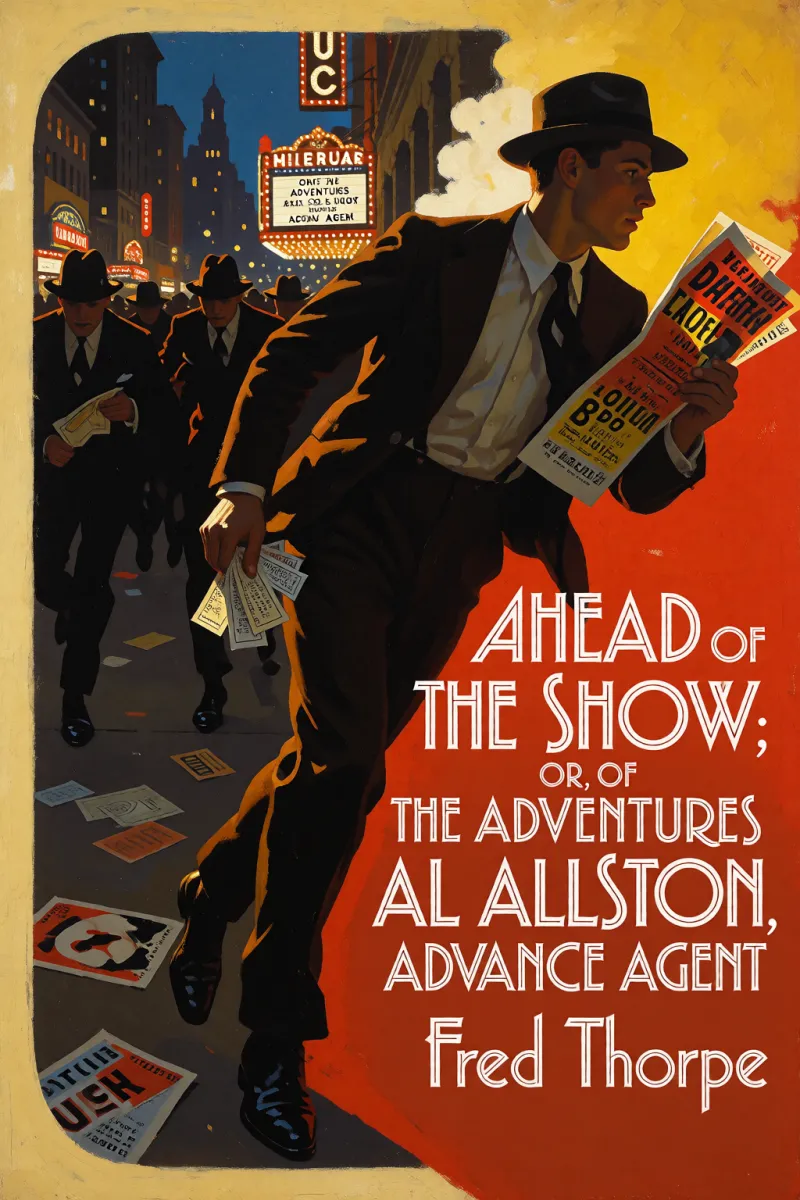 Cover of Ahead of the Show; Or, The Adventures of Al Allston, Advance Agent by Fred Thorpe