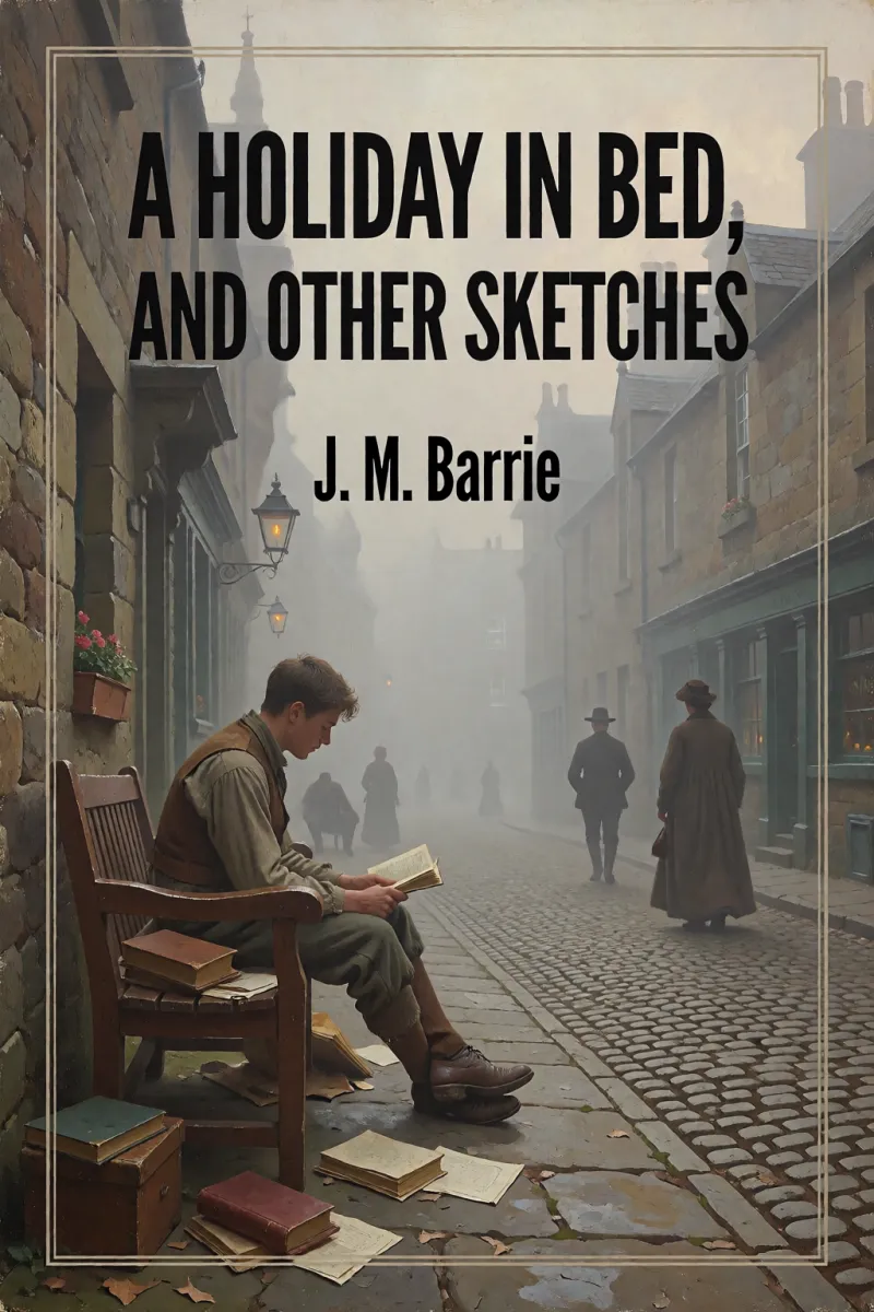 Cover of A Holiday in Bed, and Other Sketches by J. M. Barrie