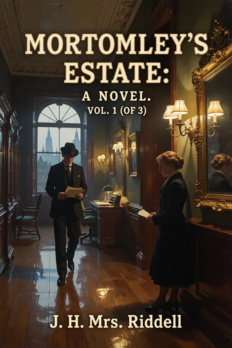 Cover of Mortomley's Estate: A Novel. Vol. 1 (of 3) by J. H. Mrs. Riddell