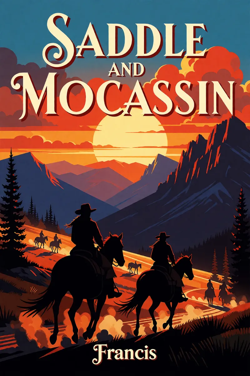 Cover of Saddle and Mocassin by Francis