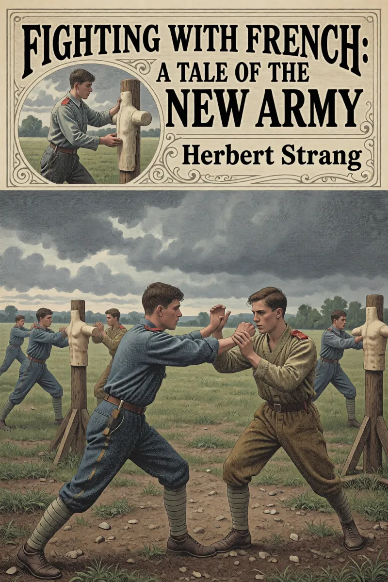 Cover of Fighting with French: A Tale of the New Army by Herbert Strang