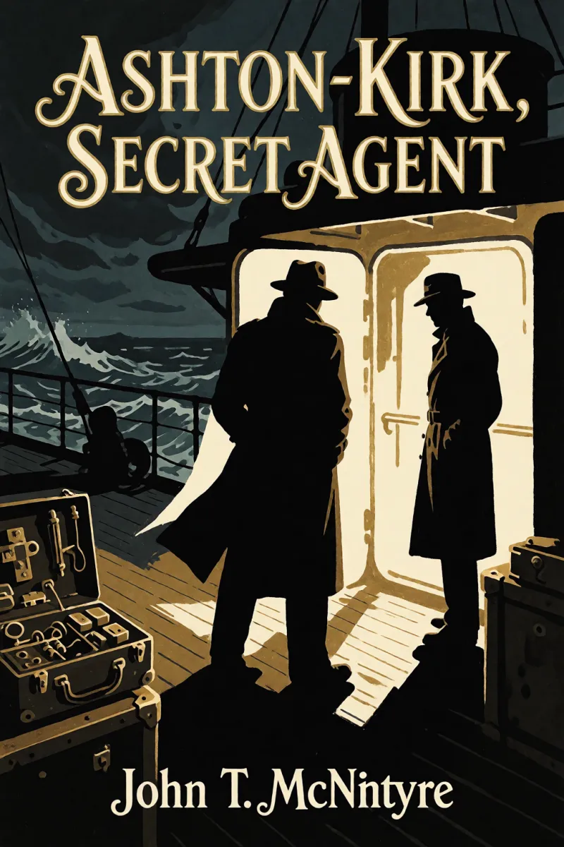 Cover of Ashton-Kirk, Secret Agent by John T. McIntyre