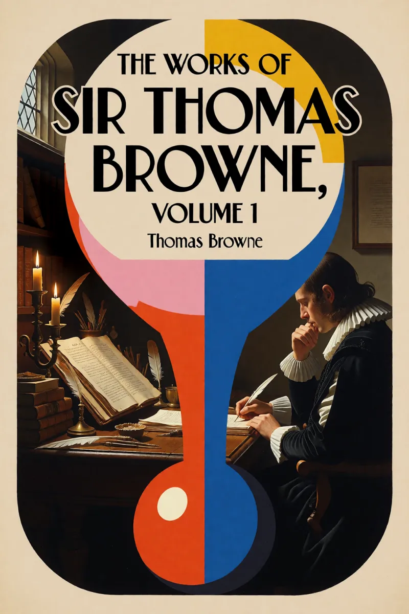 Cover of The Works of Sir Thomas Browne, Volume 1 by Thomas Browne