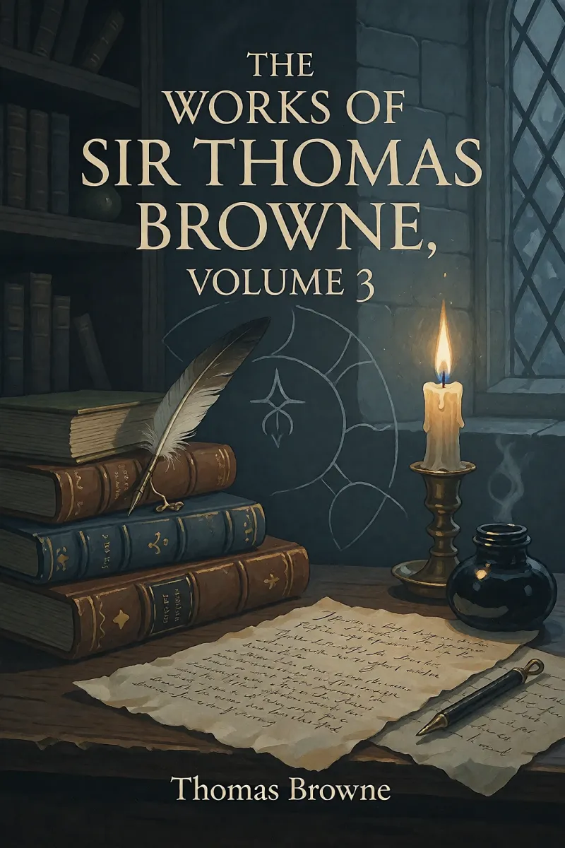 Cover of The Works of Sir Thomas Browne, Volume 3 by Thomas Browne