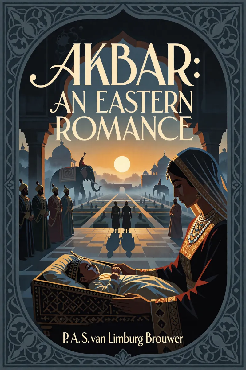 Cover of Akbar: An Eastern Romance by P. A. S. van Limburg Brouwer