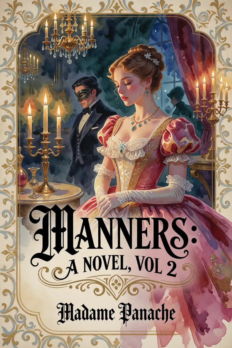 Cover of Manners: A Novel, Vol 2 by Madame Panache