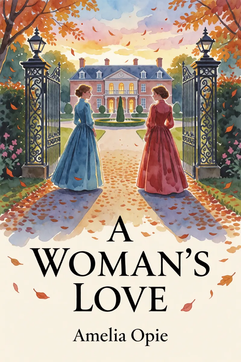 Cover of A Woman's Love by Amelia Opie