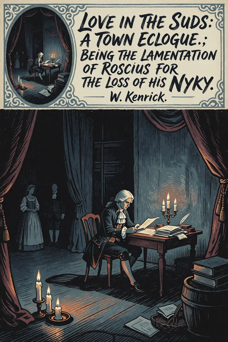 Cover of Love in the Suds: a Town Eclogue.: Being the Lamentation of Roscius for the Loss of His Nyky. by W. Kenrick