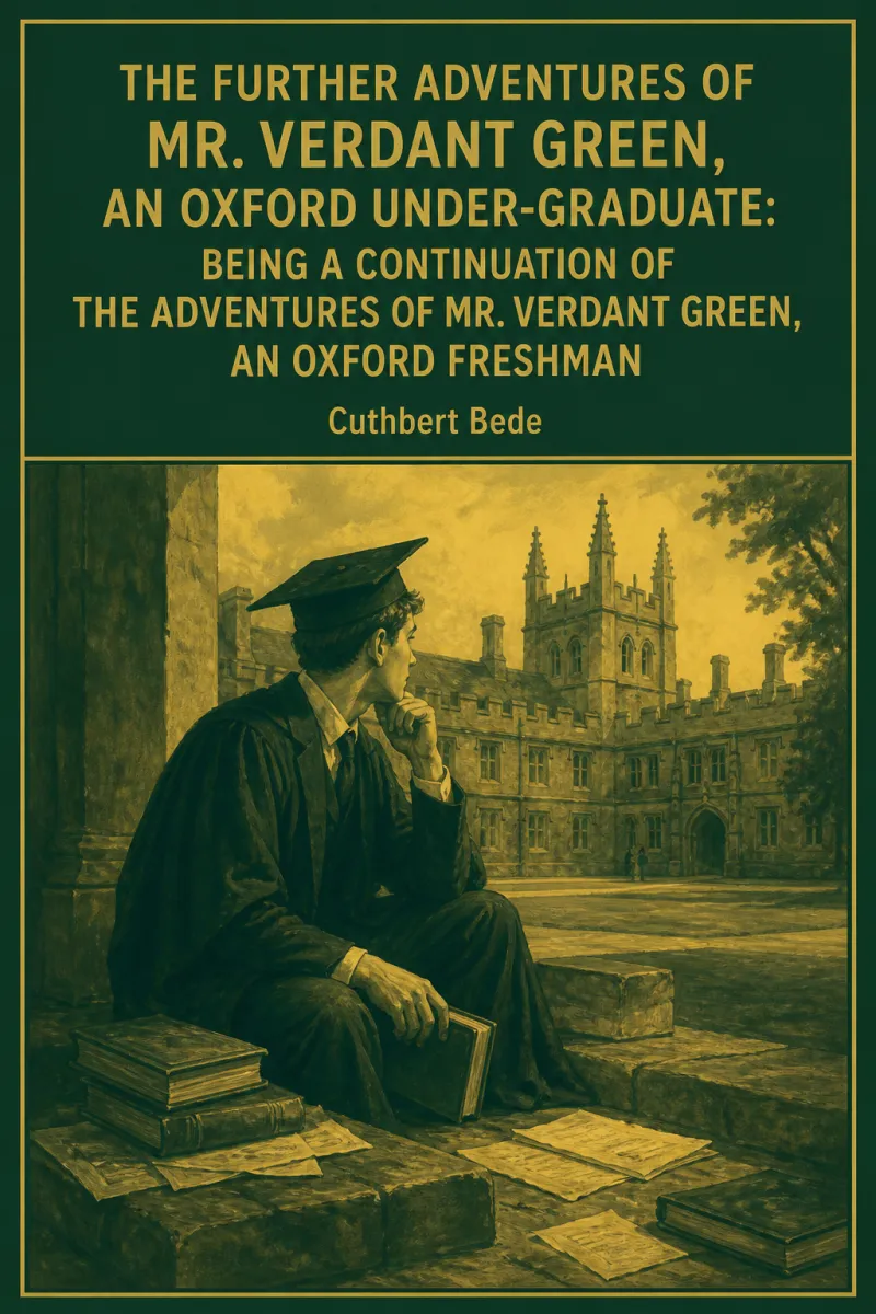 Cover of The Further Adventures of Mr. Verdant Green, an Oxford Under-Graduate: Being a Continuation of "The Adventures of Mr. Verdant Green, an Oxford Freshman" by Cuthbert Bede