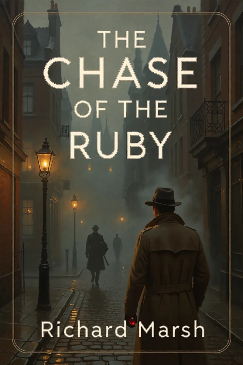 Cover of The Chase of the Ruby by Richard Marsh