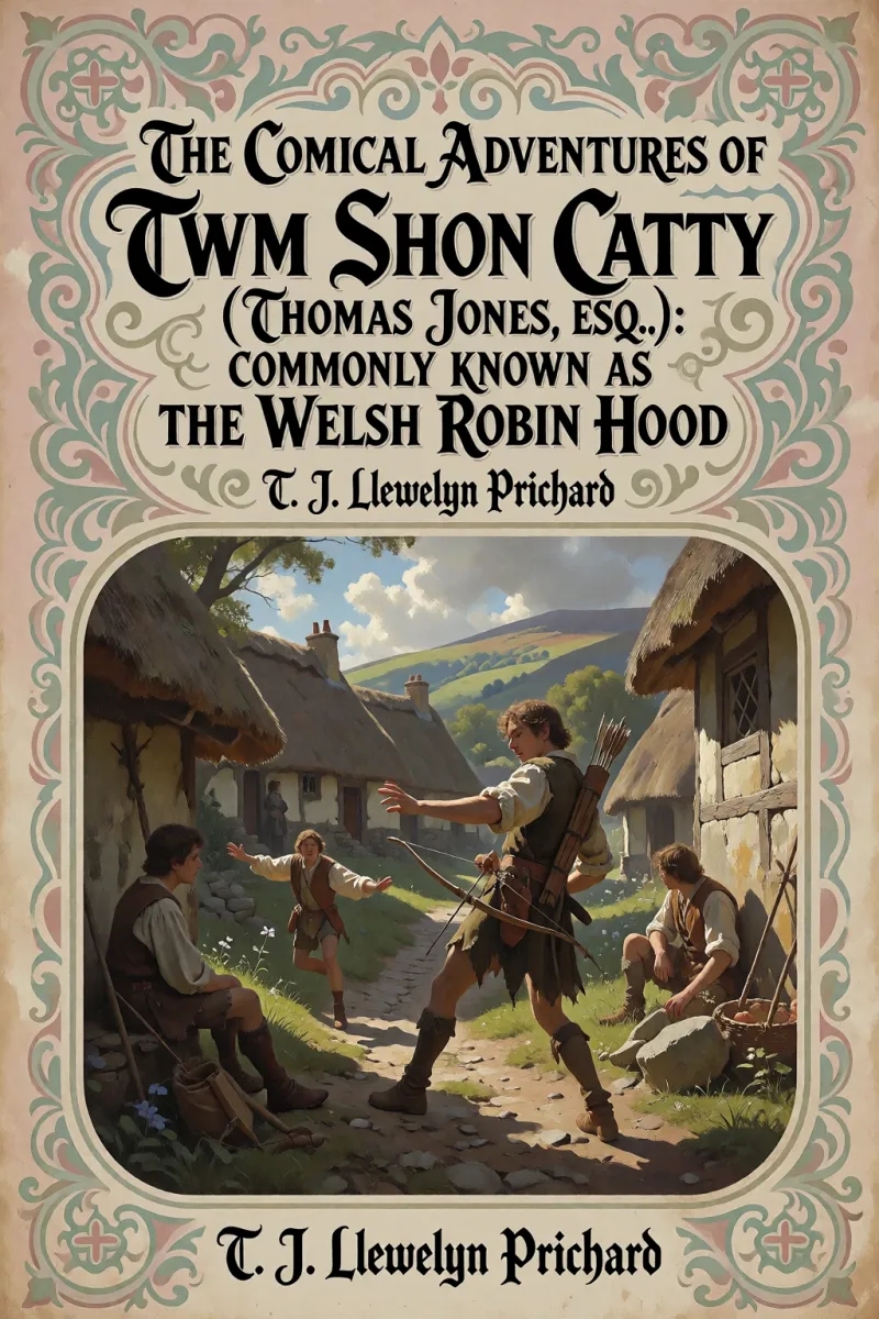 Cover of The Comical Adventures of Twm Shon Catty (Thomas Jones, Esq.),: Commonly known as the Welsh Robin Hood by T. J. Llewelyn Prichard