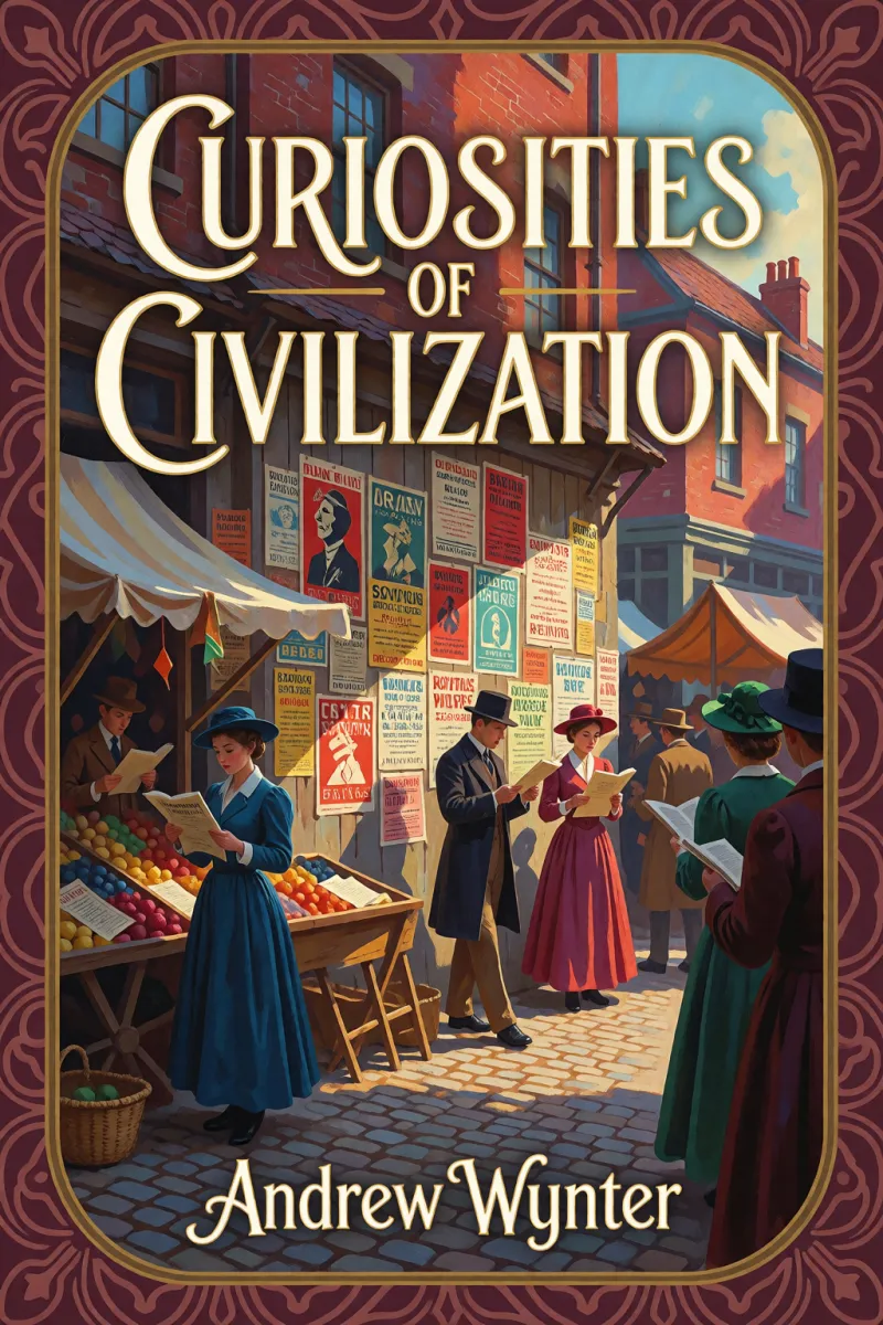 Cover of Curiosities of Civilization by Andrew Wynter