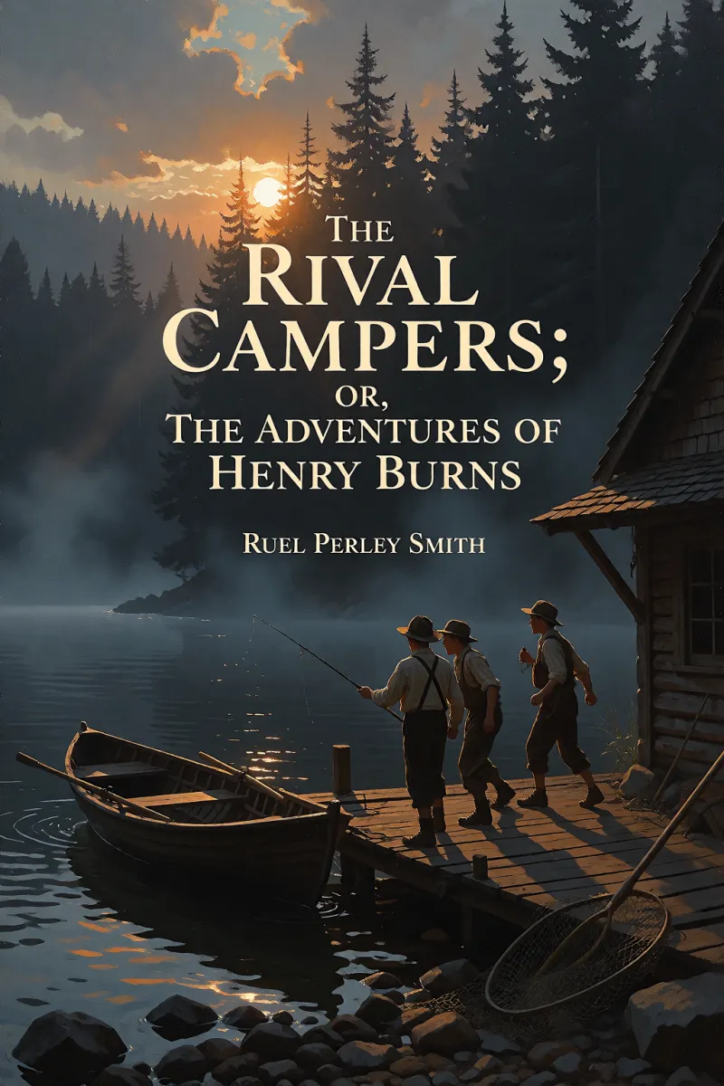 Cover of The Rival Campers; Or, The Adventures of Henry Burns by Ruel Perley Smith