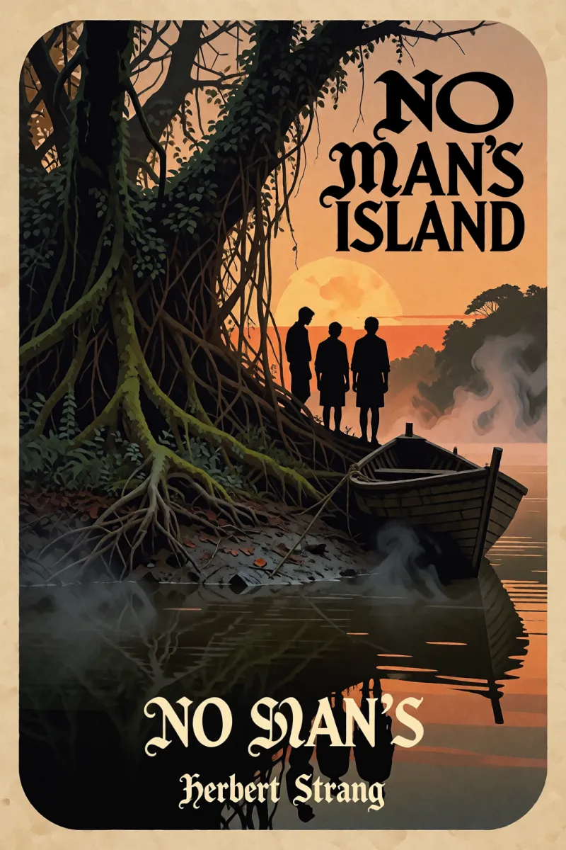 Cover of No Man's Island by Herbert Strang