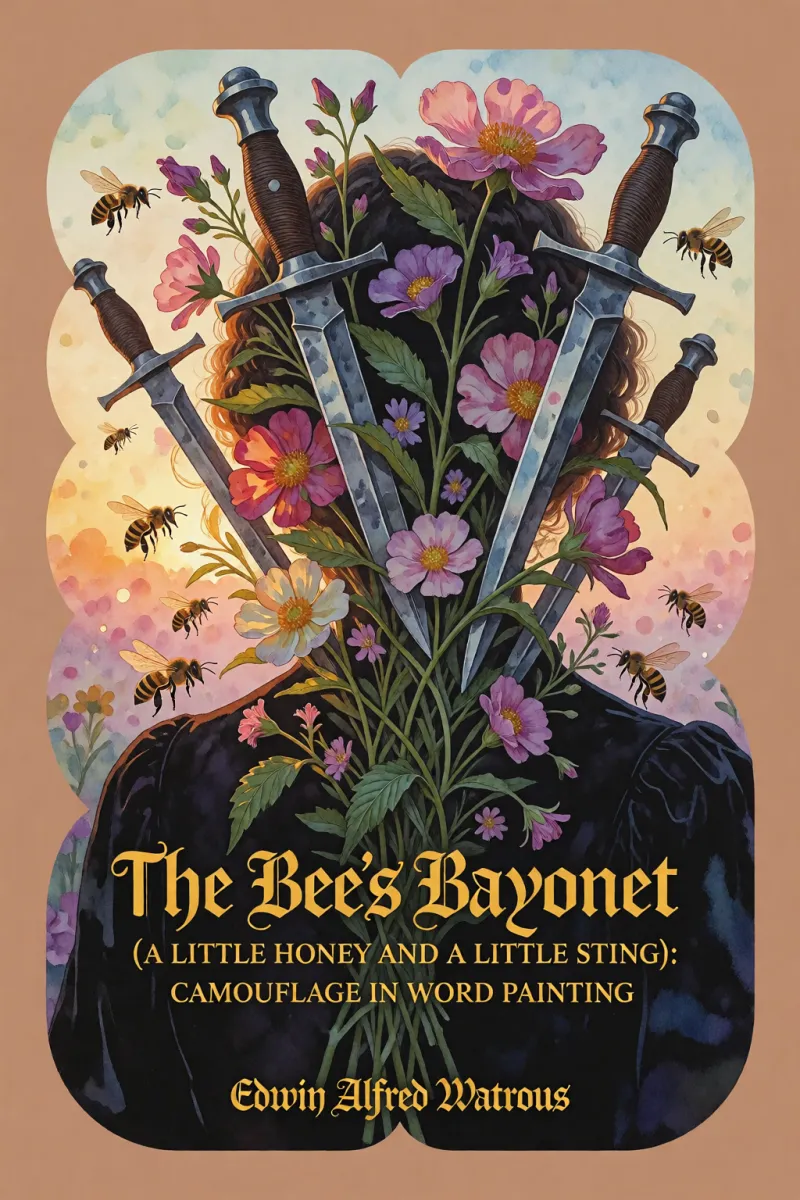Cover of The Bee's Bayonet (a Little Honey and a Little Sting): Camouflage in Word Painting by Edwin Alfred Watrous